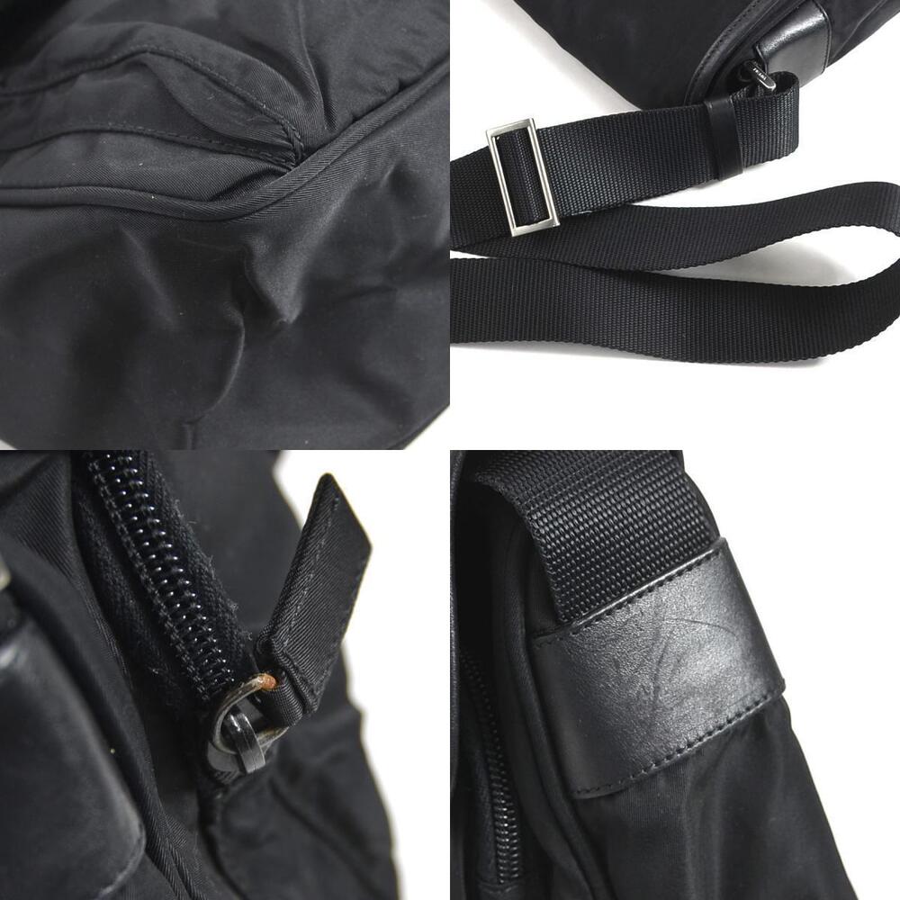 Prada crossbody shoulder bag black nylon - Picture 4 of 4